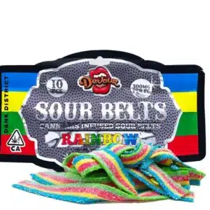Home Buy Devour Gummies Sour Belts Rainbow (3000mg)