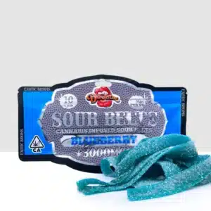 Home Buy Devour Gummies Sour Belts Blueberry (3000mg)
